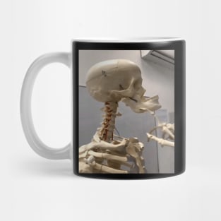 mewing meme looksmax skeleton funny Mug